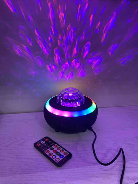 Світлодіодний проектор Galaxy Projector Night Light Б/В - изображение 9