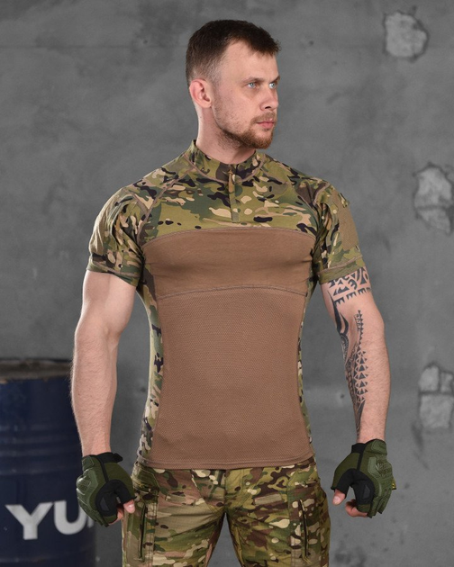 Футболка бойова esdy tactical frog tshirt multicam 0 L - зображення 1