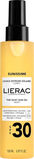 Спрей-олійка для засмаги Lierac Sunissime Silky Sun SPF 30 150 мл (3701436917531) - зображення 2