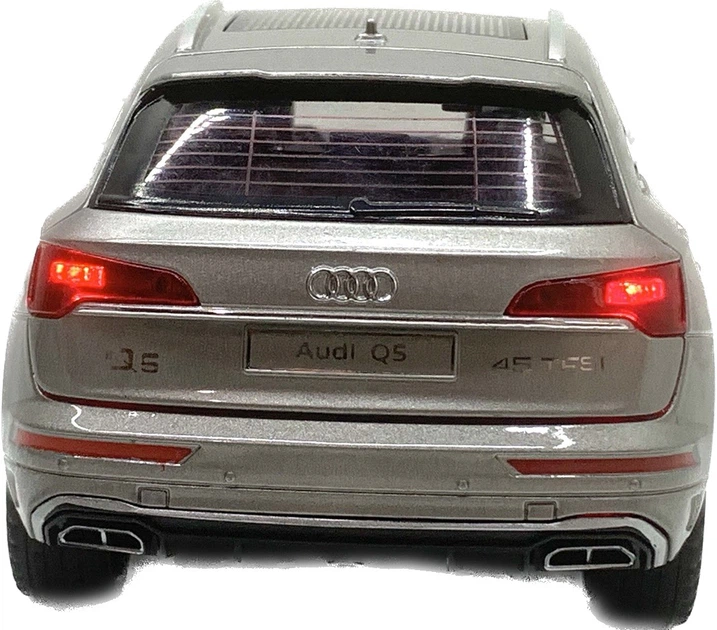 Машина Автосвит Audi Q5 инерционная открываются двери капот багажник 20 см 1:24 Серая (AP-2014) - Фото 2 Машина Автосвит Audi Q5 инерционная открываются двери капот багажник 20 см 1:24 Серая (AP-2014) - изображение 2