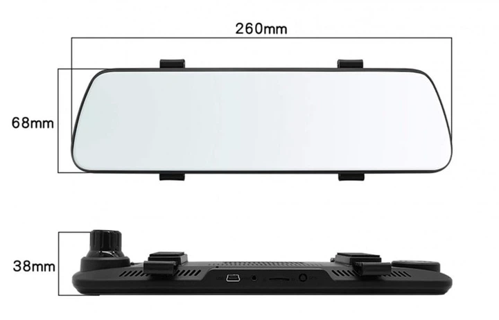 Зеркало с видеорегистратором Aspiring Reflex 8 Dual FHD - изображение 2