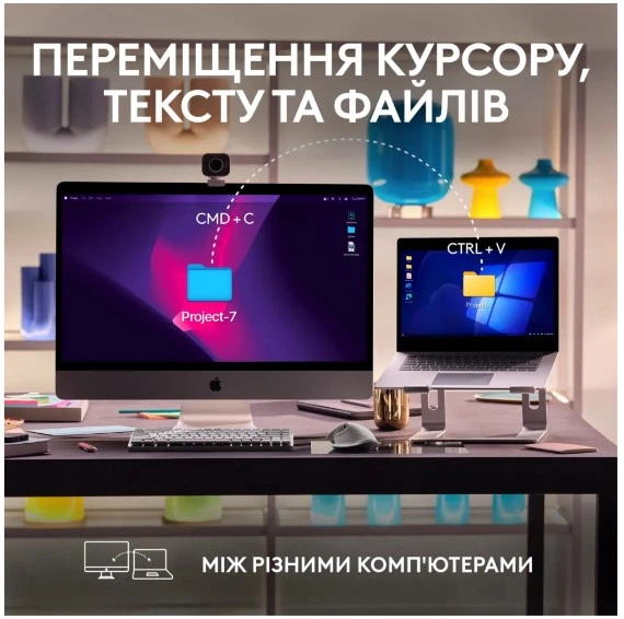 Миша Logitech MX Master 3S For Mac Performance Wireless Space Grey (910-006571) (6836230) - зображення 5