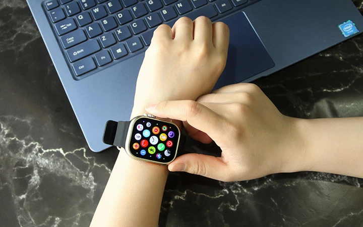 Смарт годинник Remax Smart Watch 8 Ultra чорний - зображення 4