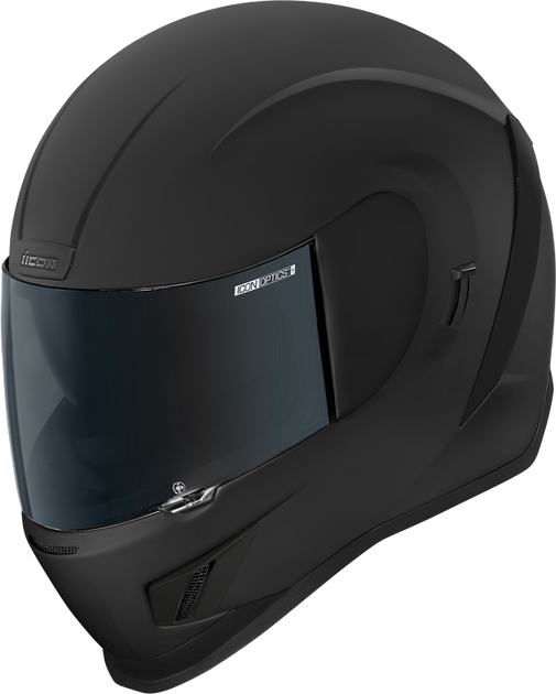 Шолом ICON Airform Dark, XXL, Чорний матовий (2772595) - Фото 1 Шолом ICON Airform Dark, XXL, Чорний матовий (2772595) - зображення 1
