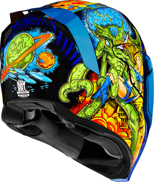 Шолом ICON Airflite Bugoid Blitz, XXL, Кольоровий (2837515) - зображення 6