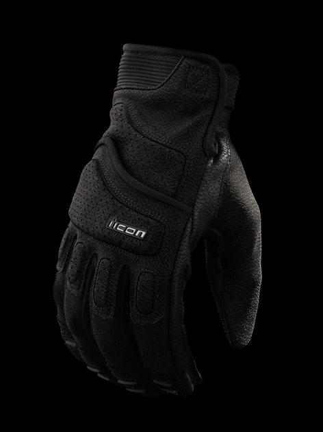 Моторукавички Icon Women's Superduty3 CE, XXL, Чорний (2773198) - изображение 2