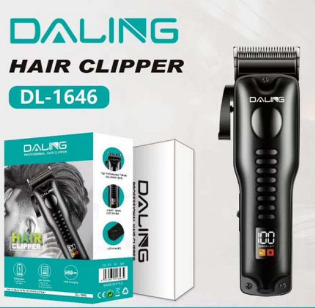 Профессиональная машинка для стрижки волос Daling DL-1646 триммер для бороды усов 5 Вт - изображение 4