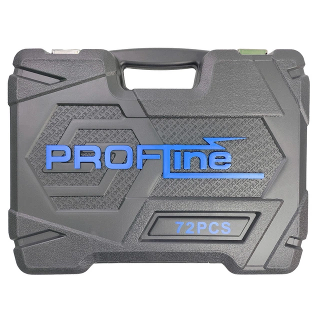 Набор инструментов 1/2" & 1/4" 72 од. PROFLINE 68072Q - изображение 5