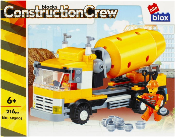 Конструктор Alleblox Сonstruction Crew 216 деталей (5908275197393) - зображення 1