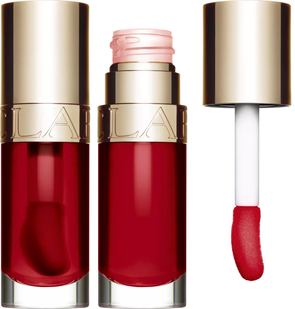 Олія-блиск для губ Clarins Lip Comfort Oil 03 Cherry 7 мл (3666057037443) - зображення 2