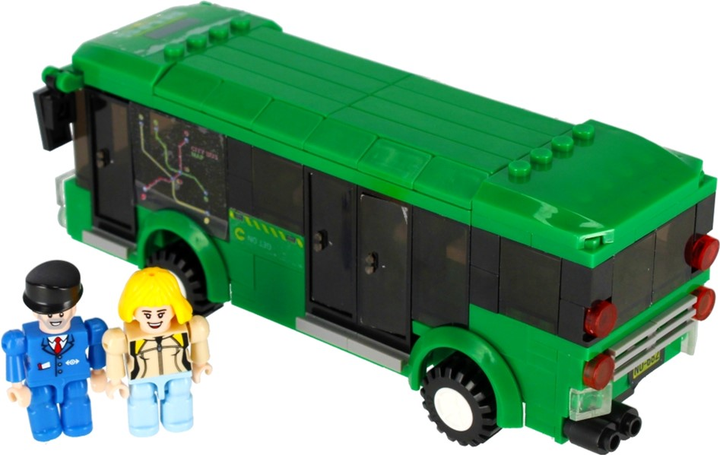 Конструктор Alleblox City Vehicles Міський автобус 221 деталь (5904335887518) - зображення 4