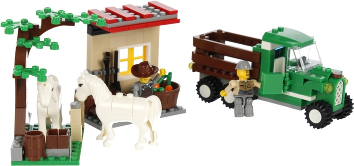 Klocki konstrukcyjne Alleblox Homestead 247 elementów (5904335830156) - obraz 8