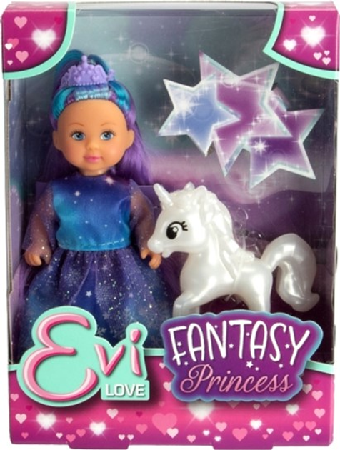 Лялька з аксесуарами Simba Fantasy Princess Evi Love 12 см (4006592089726) - зображення 1
