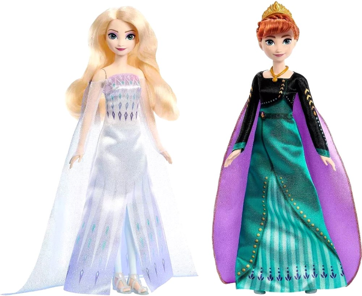 Zestaw lalek Mattel Disney Elsa and Anna (1947351295467) - obraz 2