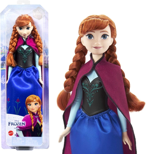 Lalka Mattel Disney Princess Anna 29 cm (0194735120734) - obraz 1