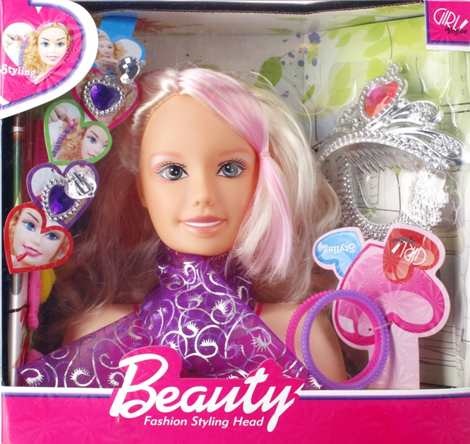 Лялька-манекен Beauty Fashion Styling Head 523026 20 см (5904335898774) - зображення 1