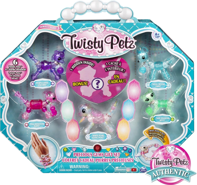 Набір для створення браслетів Spin Master Twisty Petz Series 3 Precious Gems (0778988576274) - зображення 1