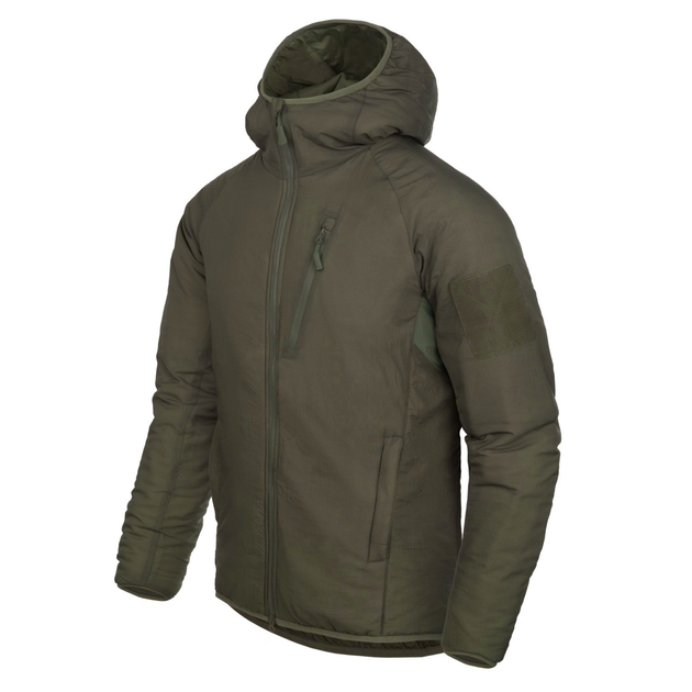 Куртка Helikon-Tex WOLFHOUND Hoodie® - Climashield® Apex 67g, Taiga green S/Regular (KU-WLH-NL-09) - зображення 1