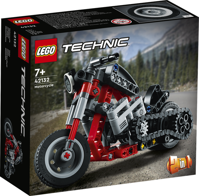 Лего технік Мотоцикл Lego technic 42132 - зображення 2