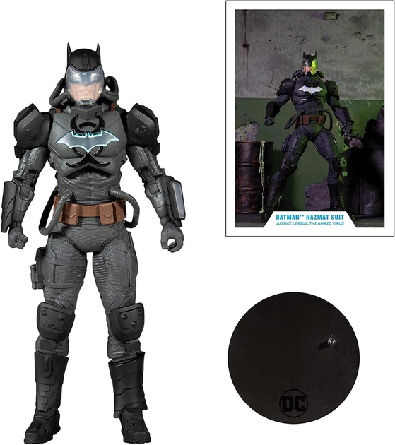 Фігурка МакФарлейн Бетмен 18см Шарнірний у захисному костюмі 7 Batman McFarlane DC - Фото 3 Фігурка МакФарлейн Бетмен 18см Шарнірний у захисному костюмі 7 Batman McFarlane DC - зображення 3