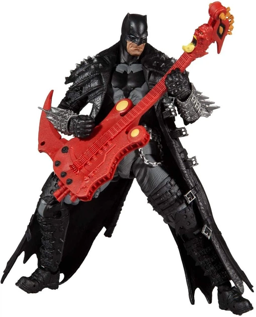Фігурка МакФарлейн Бетмен з гітарою Дет-метал Batman McFarlane DC Death Metal 15416-0 - Фото 10 Фігурка МакФарлейн Бетмен з гітарою Дет-метал Batman McFarlane DC Death Metal 15416-0 - зображення 10