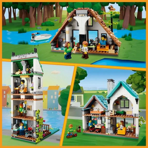 Конструктор Лего Креатор 3 в 1 Уютный дом LEGO Creator 31139 - изображение 14