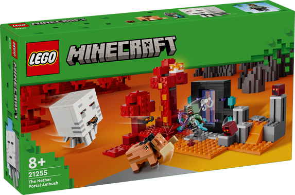 Конструктор Лего Майнкрафт Засада на портале Пустоты Lego Minecraft 21255 - изображение 4