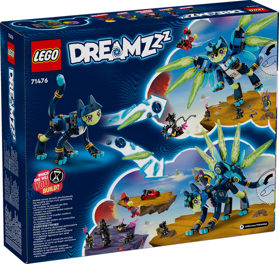 Конструктор Лего Дрімз Зої та кот-сова Зіан Lego DREAMZzz 71476 - зображення 5