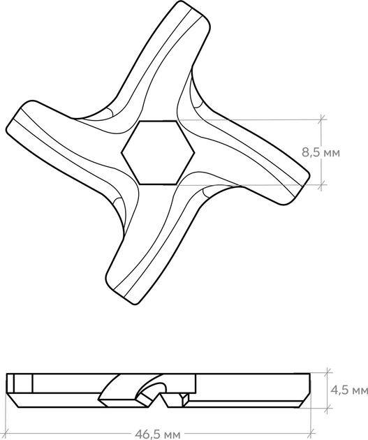 Нож для мясорубки RZTK MG 1500 - изображение 7