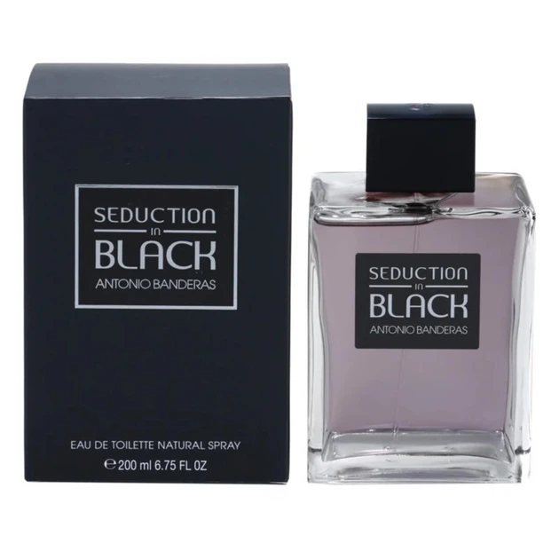 Туалетная вода для мужчин Antonio Banderas Seduction in Black 200 мл - Фото 1 Туалетная вода для мужчин Antonio Banderas Seduction in Black 200 мл - изображение 1