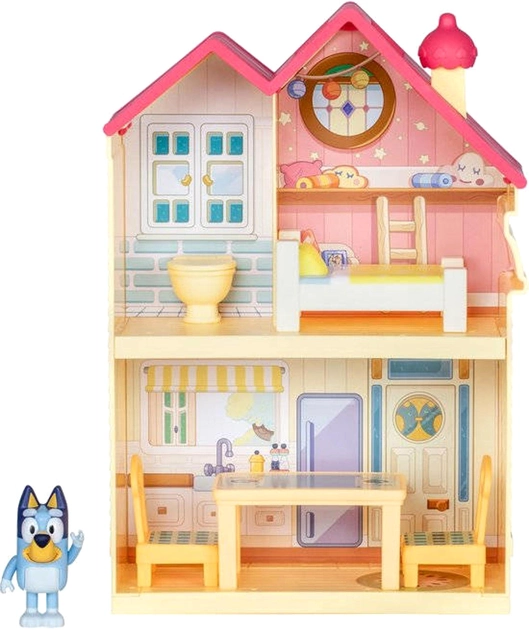 Ігровий набір Bluey Moose Toys Mini Home 7 деталей (0630996176146) - зображення 2