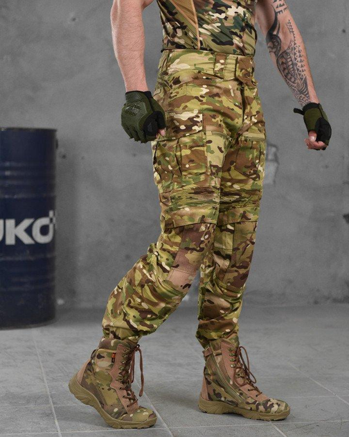 Тактические штурмовые штаны G3 с усиленными наколенниками S мультикам (87357) - изображение 2