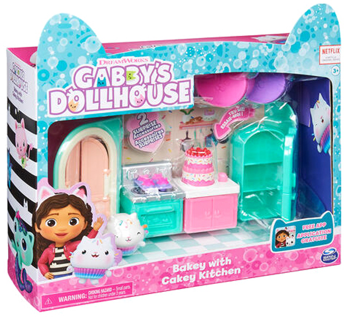 Кухня Spin Master Gabby's Dollhouse Deluxe Room (0778988374092) - зображення 1