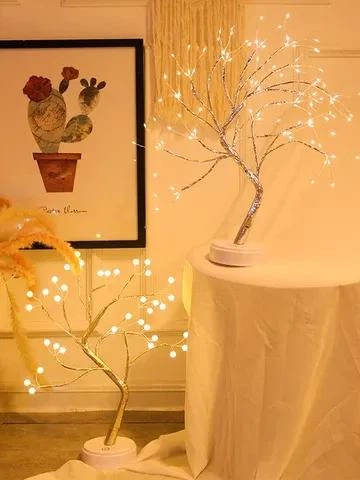Настільний світильник DIY Auelife 108 Led дерево гірлянда Бонсай Auelife Тепле світло - изображение 2
