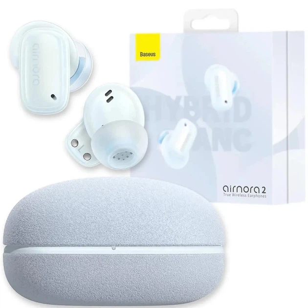 Беспроводные Bluetooth наушники Baseus AirNora 2 True Wireless Earphones Galaxy NGTW320203 l Синий - изображение 2