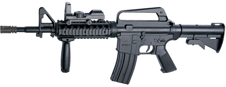 Гвинтівка страйкбольна ASG Armalite M15A1 Carbine Spring кал. 6 мм - зображення 1