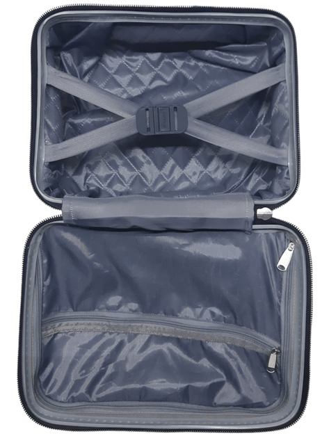 Б'юті-кейс Milano bag 0306/14 колір срібний розмір маленький S - Фото 2 Б'юті-кейс Milano bag 0306/14 колір срібний розмір маленький S - зображення 2