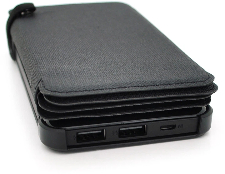 УМБ Voltronic 12000 mAh Solar Black (YT25107) - изображение 2