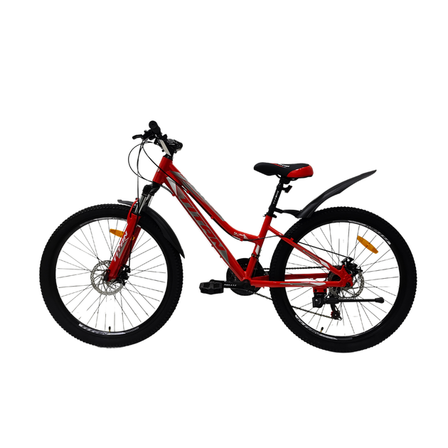 Велосипед Titan 26" Best mate 2024 Рама-13" red-grey-white - Фото 2 Велосипед Titan 26" Best mate 2024 Рама-13" red-grey-white - изображение 2