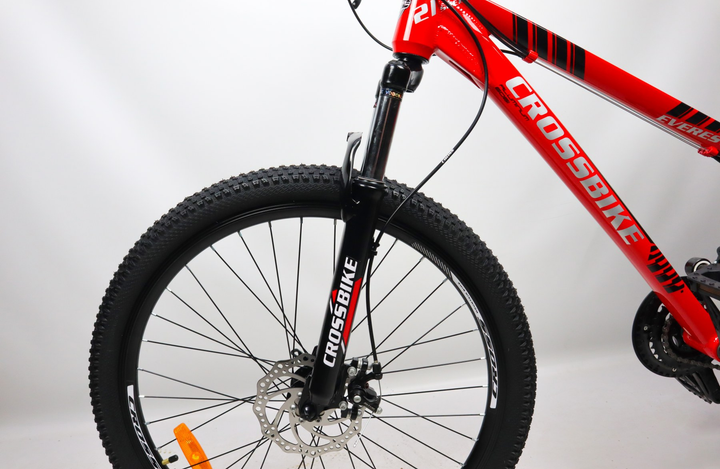 Велосипед CrossBike 26" Everest 2025 Рама-13" red - Фото 3 Велосипед CrossBike 26" Everest 2025 Рама-13" red - изображение 3