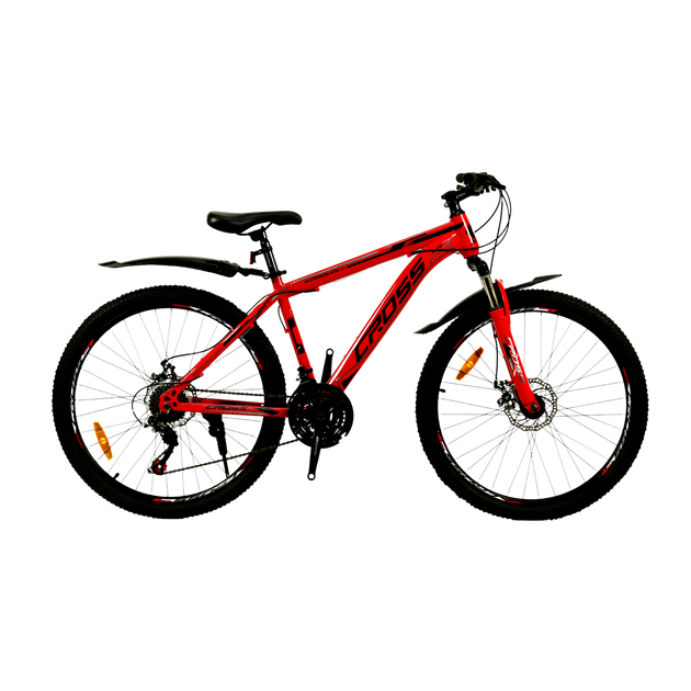 Велосипед Cross 26" Stinger 2022 Рама-15" red - Фото 1 Велосипед Cross 26" Stinger 2022 Рама-15" red - изображение 1