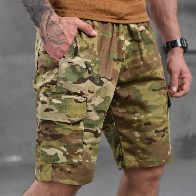 Мужские шорты 7.62 tactical рип-стоп мультикам размер XL - изображение 1