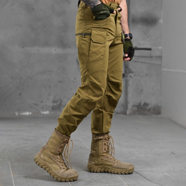 Чоловічі стрейчеві штани 7.62 tactical ріп-стоп койот розмір M - зображення 2