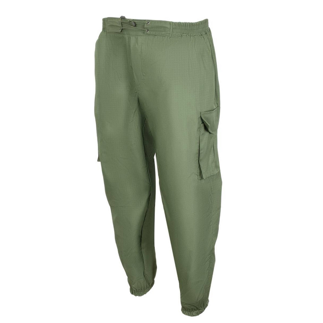 Мужские брюки джогеры рип-стоп олива размер S - изображение 1