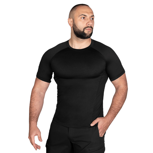 Чоловіча футболка Camotec Thorax 2.0 HighCool чорна розмір 2XL - зображення 1