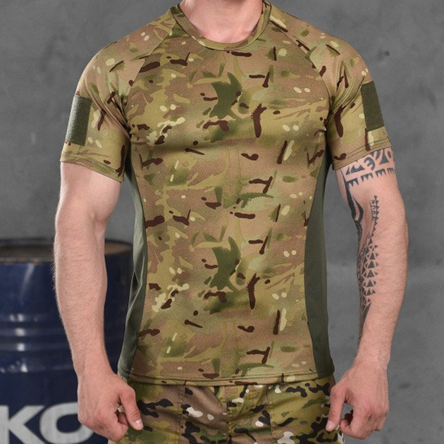 Чоловіча потовідвідна футболка Muscolini Coolpass мультикам розмір 2XL - зображення 1