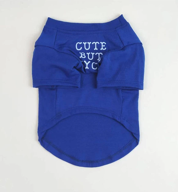 Футболка для котов и кошек Pet Style "Cut But" Синяя XS - изображение 5