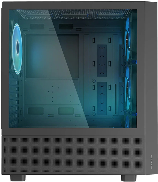 Корпус Modecom Breeze ARGB Flow Black (AT-BREEZE-MG-ARGB-10-000000-0002) - зображення 3