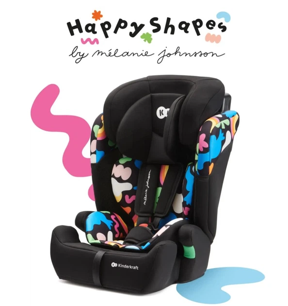 Fotelik samochodowy Kinderkraft Comfort Up i-Size Happy Shapes (KCCOUP02HAP0000)(5902533925476) - obraz 11