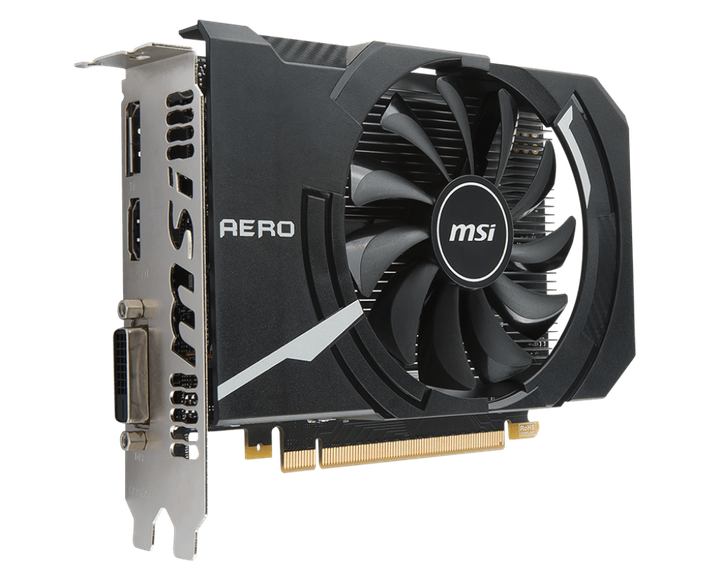 Видеокарта MSI GTX 1050 Aero ITX (2GB/GDDR5/128bit) GTX 1050 AERO ITX 2G OC БУ - Б/У - изображение 3